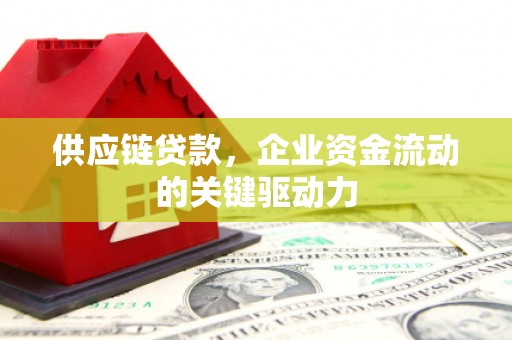 沧县供应链贷款，企业资金流动的关键驱动力