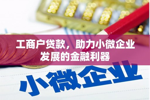 方山工商户贷款，助力小微企业发展的金融利器