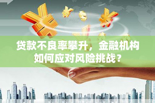 学甲贷款不良率攀升，金融机构如何应对风险挑战？