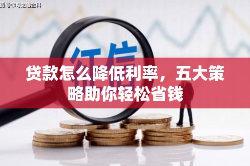金阳贷款怎么降低利率，五大策略助你轻松省钱