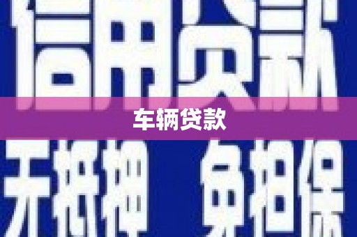 康马车辆贷款