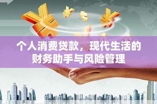 金湖个人消费贷款，现代生活的财务助手与风险管理