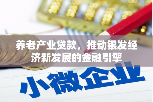雁江养老产业贷款，推动银发经济新发展的金融引擎