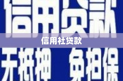 那曲信用社贷款