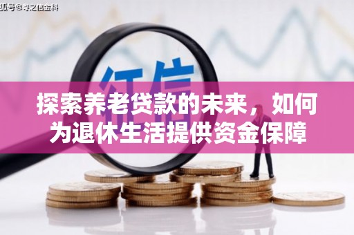 大甲探索养老贷款的未来，如何为退休生活提供资金保障