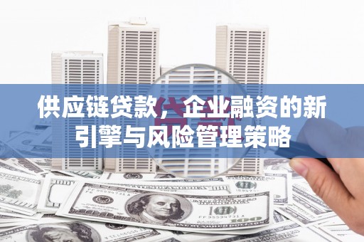 栖霞供应链贷款，企业融资的新引擎与风险管理策略