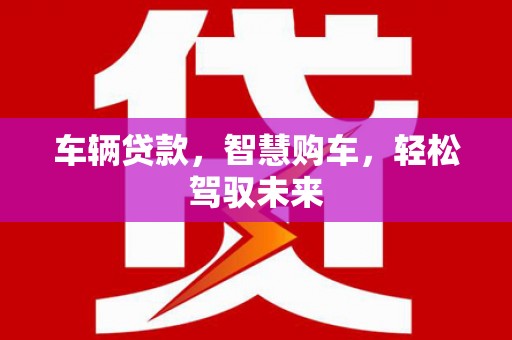 博尔塔拉蒙古车辆贷款，智慧购车，轻松驾驭未来