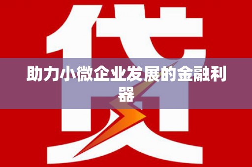 金溪助力小微企业发展的金融利器