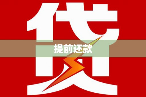 白银提前还款